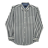 Tommy Hilfiger Striped Shirt - Large Black & White Cotton
