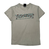Thrasher Graphic T-Shirt - Small Beige Cotton