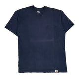 Dickies T-Shirt - Large Navy Cotton