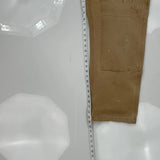 Carhartt Double Knee Carpenter Pants - 39W 30L Beige Cotton