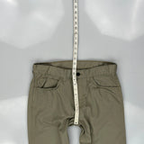 Levis Trousers - 32W 30L Khaki Cotton