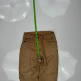 Dickies Double Knee Carpenter Trousers - 30W 31L Brown Cotton