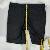 Dickies Shorts - 38W 11L Black Cotton Blend