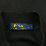 Polo By Ralph Lauren Zip Up - Medium Black Cotton