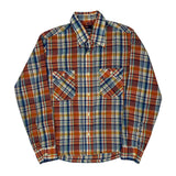 Levis Checked Flannel Shirt - Medium Multicoloured Cotton