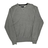 Tommy Hilfiger Sweater - XL Gray Cotton