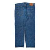501 Levis Jeans - 35W 30L Blue Cotton
