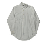Ralph Lauren Shirt - Medium White Cotton