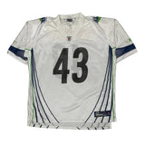 Seattle Seahawks Reebok Nfl Football Jersey - 2XL White Polyester