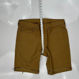 511 Levis Shorts - 34W 10L Brown Cotton