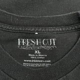 Killin It Fresh Cut Graphic T-Shirt - XL Black Cotton