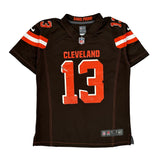Age 11-12 Cleveland Browns Nike Nfl Jersey - Medium Brown Polyester