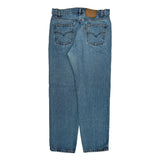 Orange Tab Levis Jeans - 32W 29L Blue Denim