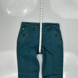 Lacoste Trousers - 23W 30L Blue Cotton