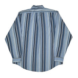Ralph Lauren Striped Shirt - XL Blue Cotton