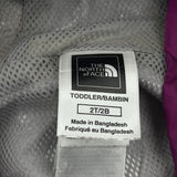 Age 2 The North Face Waterproof Jacket - 2XS Purple Polyester