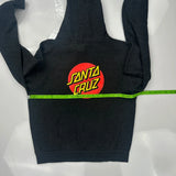 Santa Cruz Hoodie - Medium Black Cotton