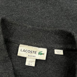 Lacoste Slim Fit Polo Shirt - Large Gray Cotton