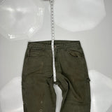 Dickies Carpenter Pants - 34W 30L Green Denim