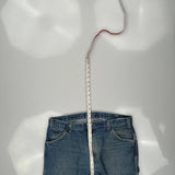 Dickies Double Knee Carpenter Jeans - 36W 32L Blue Cotton