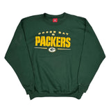 Green Bay Packers Nfl Sweatshirt - XL Green Cotton Blend