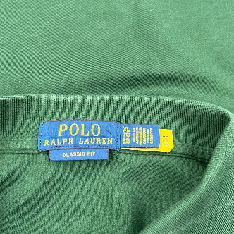 Polo By Ralph Lauren Polo Shirt - XL Green Cotton