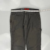 Dickies Double Knee Carpenter Trousers - 34W 31L Grey Cotton Blend