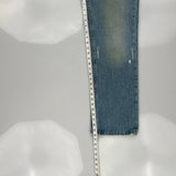 Made In Usa Armani Exchange Boot Cut Jeans - 29W UK 10 Blue Cotton