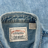 Levis Denim Shirt - Large Blue Cotton