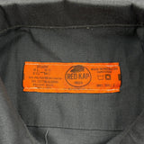 Red Kap Short Sleeve Shirt - XL Gray Polyester Blend