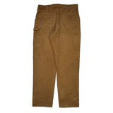 Carhartt Carpenter Pants - 36W 32L Brown Cotton