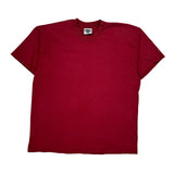 Lee T-Shirt - XL Red Cotton