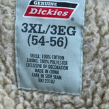 Dickies Sherpa Lined Vest - 3XL Brown Cotton