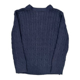Age 7 Polo By Ralph Lauren Cardigan - Small Navy Cotton