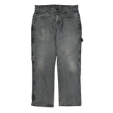 Dickies Carpenter Pants - 32W 30L Gray Cotton