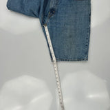Levis Denim Shorts - 34W 10L Blue Denim