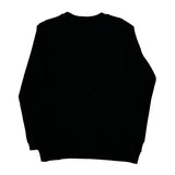 Calvin Klein Jeans Graphic Sweatshirt - Small Black Cotton