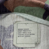 Military U.S. Army Camo Jacket - Medium Camo Cotton