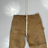 Carhartt Carpenter Trousers - 35W 30L Brown Cotton