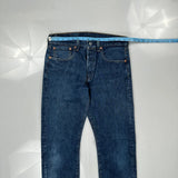 Levis Jeans - 31W 32L Blue Cotton