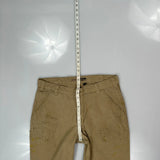 Carhartt Carpenter Trousers - 36W 30L Beige Cotton