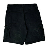Levis Cargo Shorts - 34W 10L Black Cotton