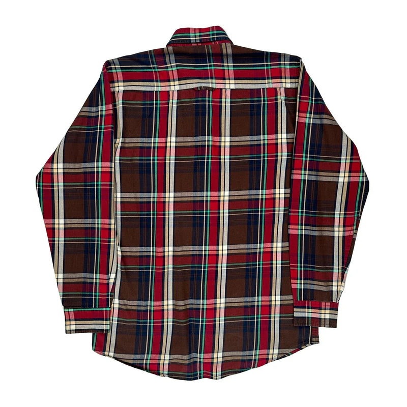 Gant Checked Flannel Shirt - XL Multicoloured Cotton
