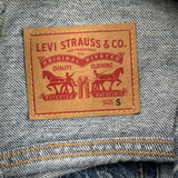 Vintage Levis Denim Jacket - Small Light Wash Denim