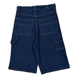 0303 Denim Shorts - 28W US 4 Blue Cotton