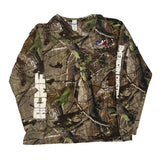 Code V Camo Long Sleeve T-Shirt - XL Khaki Cotton