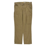 Carhartt Carpenter Trousers - 35W 32L Khaki Cotton