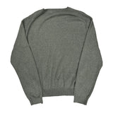 Polo By Ralph Lauren Sweater - Large Gray Cotton