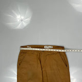 Carhartt Trousers - 34W 30L Brown Cotton Blend