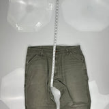 Unbranded Cargo Pants - 36W 30L Gray Cotton